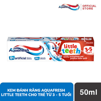 Kem đánh răng Aquafresh Little Teeth - Dành cho trẻ từ 3-5 tuổi