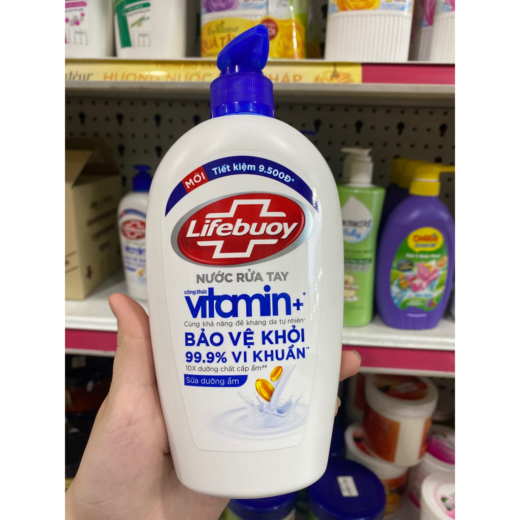 Nước rửa tay dưỡng ẩm Lifebuoy 450g