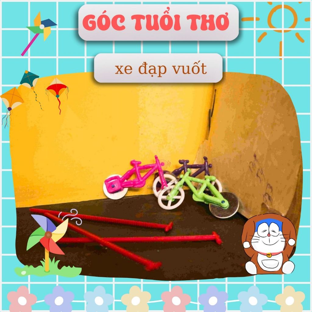combo 5 chiếc  xe đạp vuốt tuổi thơ
