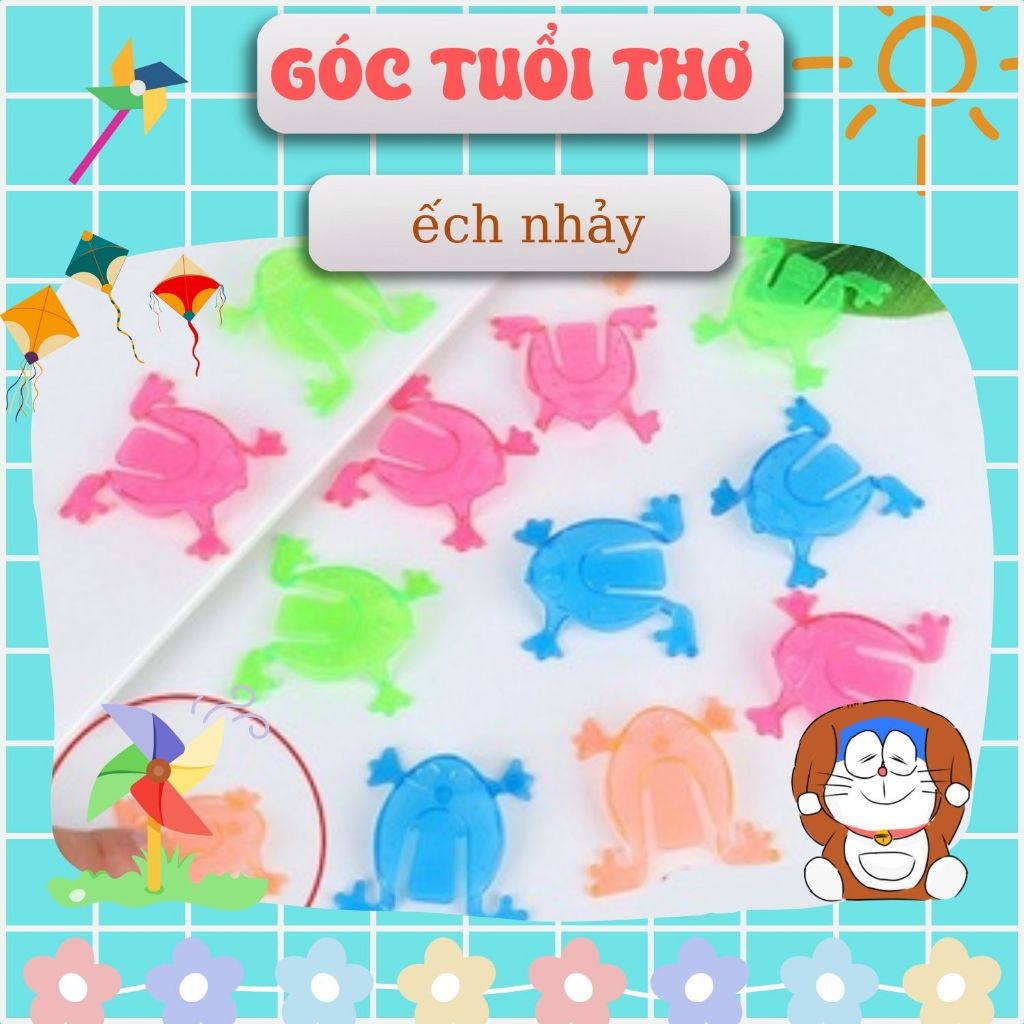 combo 10 cái Đồ chơi ếch nhảy tuổi thơ
