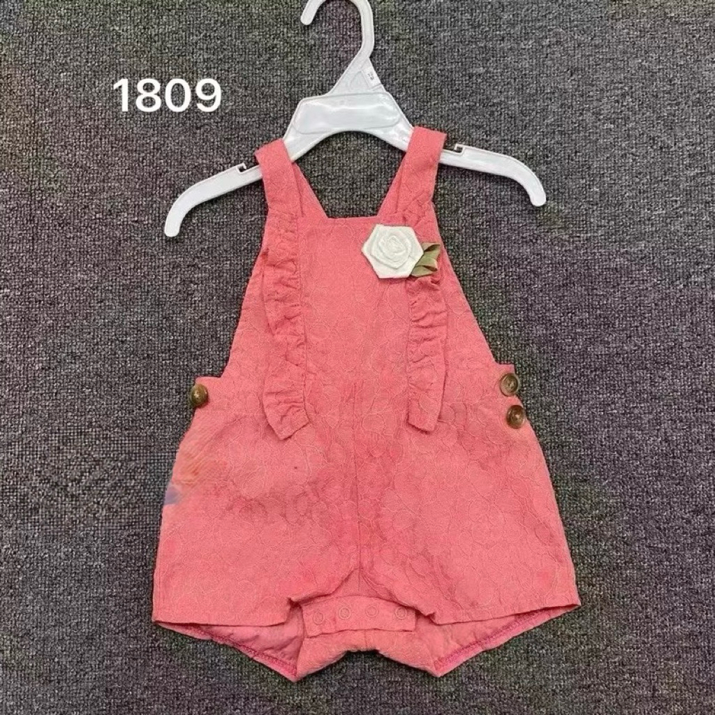 [THANH LÝ]- Yếm ren hồng size 0/3m-24m