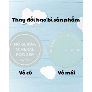 (GIAO SIÊU TỐC 4 GIỜ)  Phấn Phủ Bột Kiềm Dầu Innisfree No-Sebum Mineral Powder