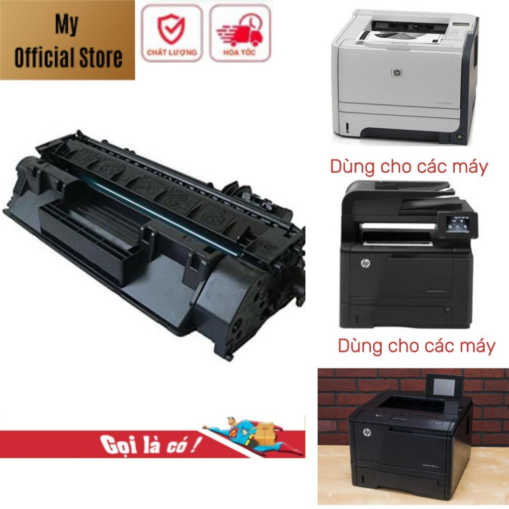Hộp mực 80A  xịn Full Box dùng cho máy in HP400/401D, 425DW, HP2035,HP2055,….