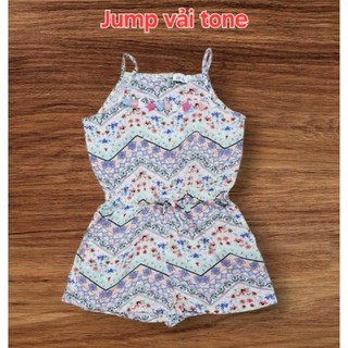 Jump bé gái xuất dư ( Size S đến XL ) Vải tone