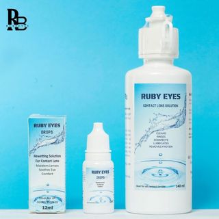  Nước Rửa Kính Áp Tròng Nước Nhỏ Mắt Dành Cho Lens Combo Nước Ngâm Nhỏ Mắt Khay Gương Dụng Cụ BST BEARLENS 