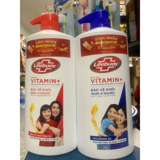 Sữa tắm Lifebuoy matcha khổ qua chai 800g