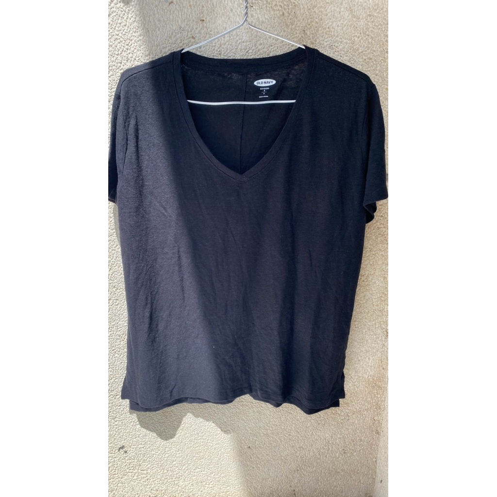 Áo thun nữ linen 0LD NAVY