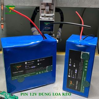 (PIN LOA KÉO, LOA KARAOKE) Bình LFP 12V thay thế ắc quy, pin rất BỀN BỈ và AN TOÀN, dây tải AWG
