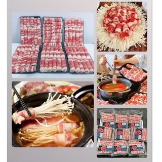 Ba chỉ bò Mỹ cuộn.khay 500g( giao hỏa tốc )