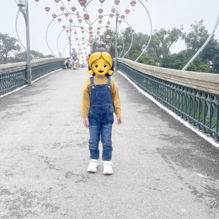 [THANH LÝ]- Quần yếm size 9/12m-3/4y