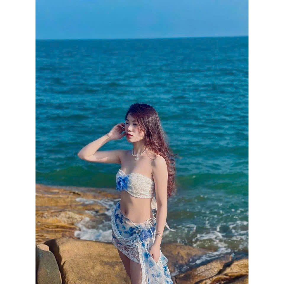 [ BKN 920 ] Set bikini đi biển HOTTREND mùa hẹ phong cách Thái chanh sả HÀ BIKINI | BigBuy360 - bigbuy360.vn