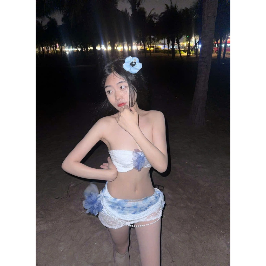[ BKN 920 ] Set bikini đi biển HOTTREND mùa hẹ phong cách Thái chanh sả HÀ BIKINI | BigBuy360 - bigbuy360.vn