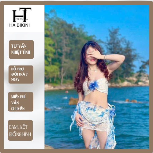 [ BKN 920 ] Set bikini đi biển HOTTREND mùa hẹ phong cách Thái chanh sả HÀ BIKINI | BigBuy360 - bigbuy360.vn