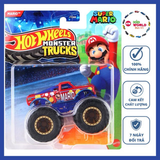  Xe mô hình Hot Wheels Monster Trucks Super Mario JDP83. 