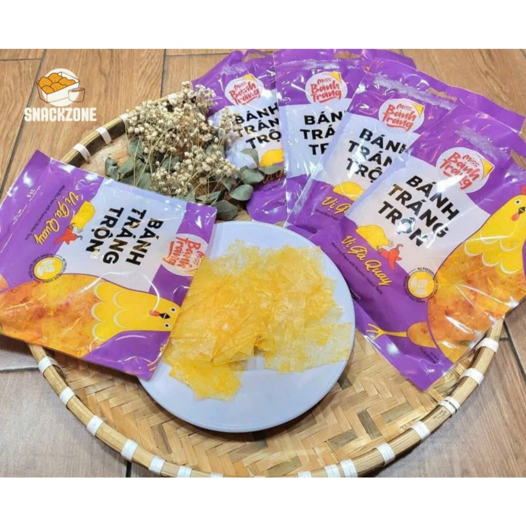    ĐẶC BIỆT 9 VỊ   COMBO 10 BỊCH BÁNH TRÁNG TRỘN MISS VỊ PHÔ MAI RONG BIỂN GÀ QUAY BÒ TÔM CHANH 