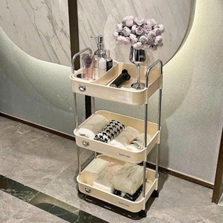 Kệ đựng đồ đa năng gấu Sunmix khay nhựa cao cấp , kệ đựng đồ có bánh xe(V)