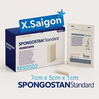 (01 miếng ) Xốp cầm máu SPONGOSTAN Standar.