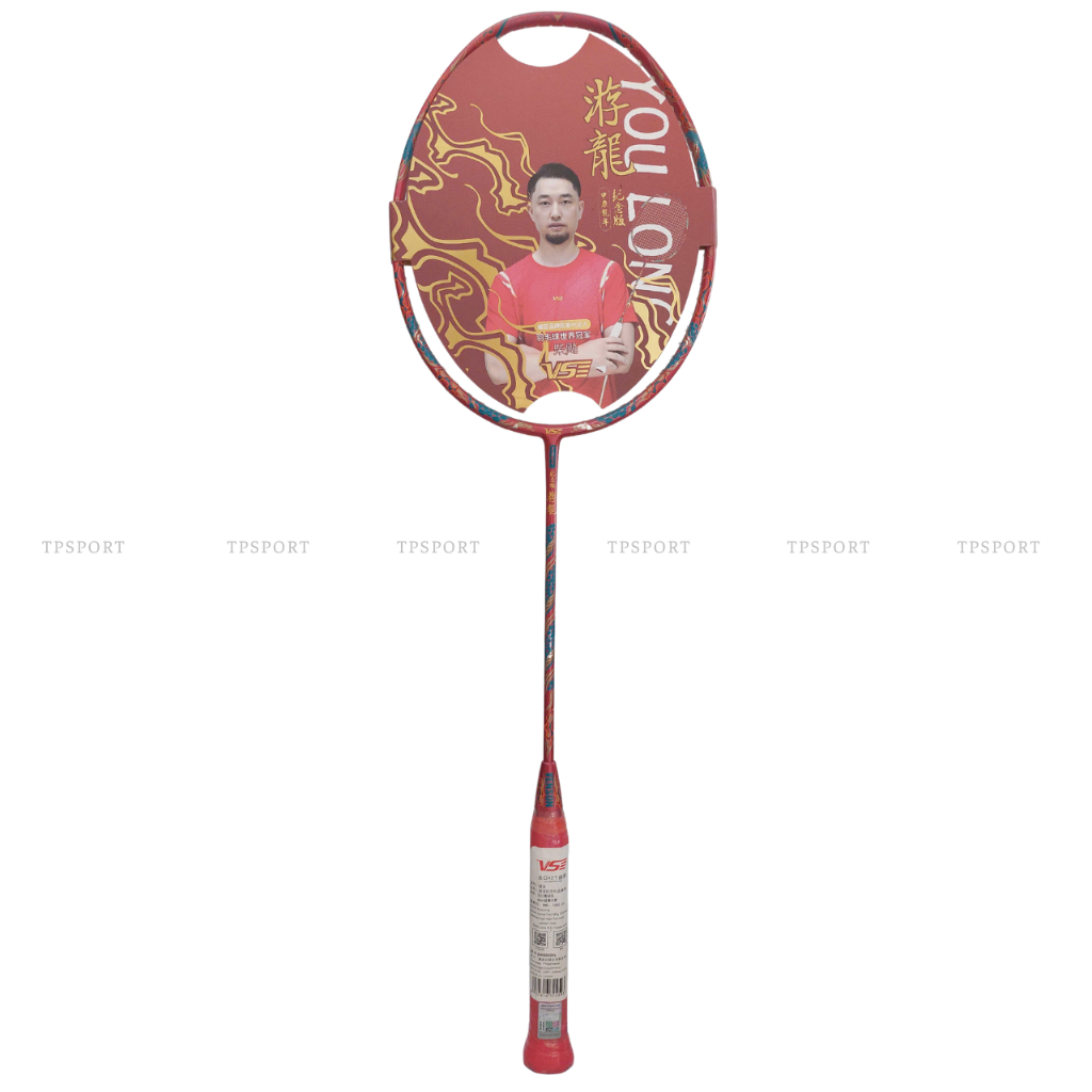 Vợt đánh cầu lông chính hãng VS YouLong full set Rồng Đỏ 2024 - Tpsport