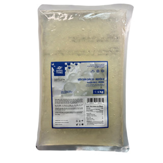1kg Thạch Trân Châu Giòn 3Q - Baristhing - Nguyên Liệu Pha Trà Sữa Topping Hồng Trà Đen Lài Eurodeli