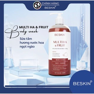 SỮA TẮM HA ĐA TẦNG "MULTI HA & FRUIT" - Dung Tích: 535ml - Thương Hiệu: Beskin Việt Nam Dưỡng Body Tea Trà Dưỡng Da Body