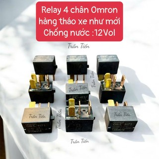 Relay 4 chân Omron ĐEN - lùn chống nước