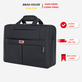 Cặp đen học sinh cấp 2 và 3 siêu nhẹ kim long kl034