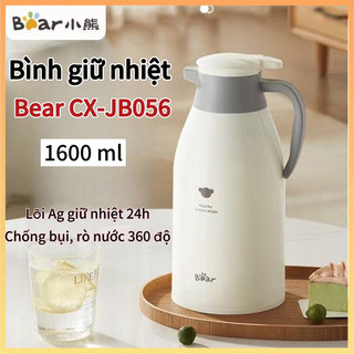  Bình giữ nhiệt Bear CX-JB056 dung tích 1600ml lõi tráng gương Ag giữ ấm 24h 