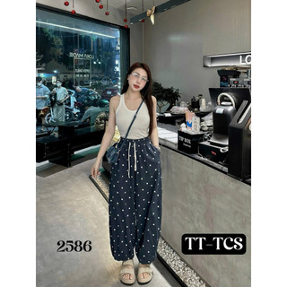 Quần đũi chấm bi bo gấu 2586