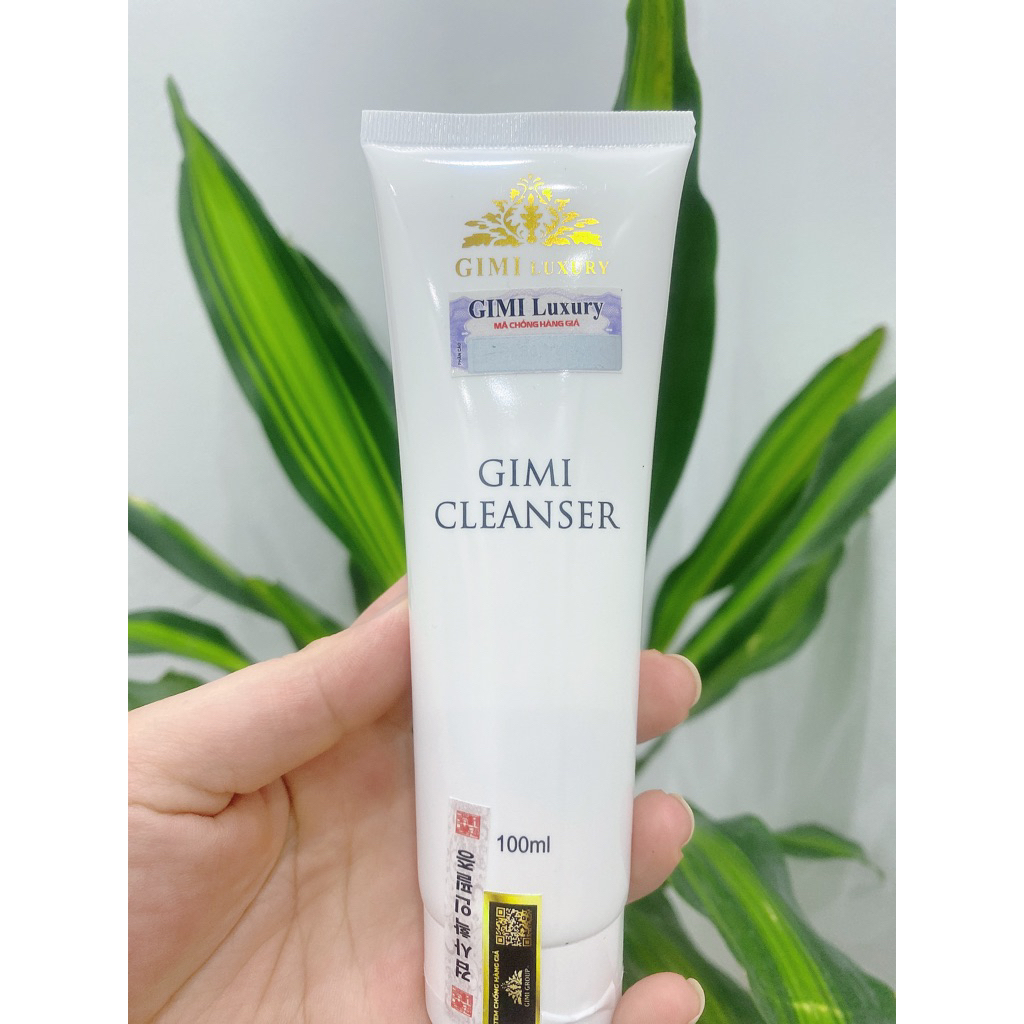 (CHÍNH HÃNG💯%) Sữa rửa mặt Gimi Luxury chính hãng 100ml ( 1 tuýp)