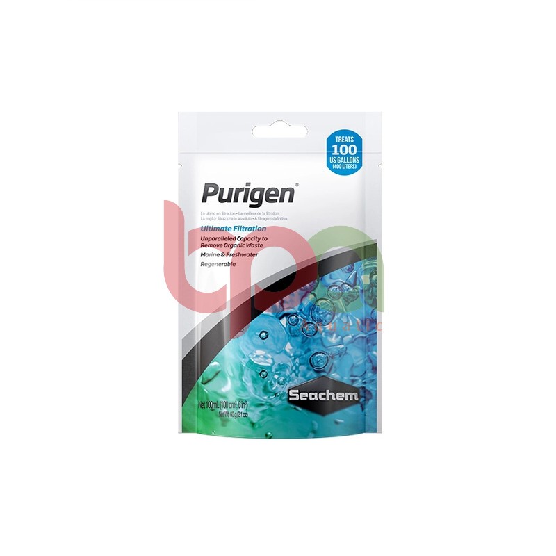PURIGEN SEACHEM 100ML 250ML 500ML - VẬT LIỆU LỌC KHỬ ĐỘC HÚT MÀU LŨA LÀM TRONG NƯỚC NHANH