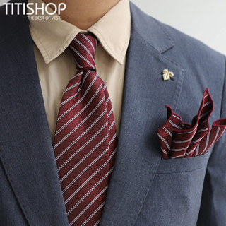( Hỏa Tốc ) Bộ Caravat& Khăn Cài Túi Quý Ông Chuẩn Cao Cấp 8CM | Khăn Cài Túi Qúy Ông | Pocket Square |Cavat Nam CV1080