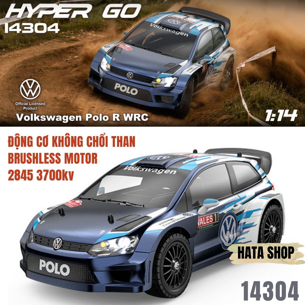 MJX Hyper Go 14304 Xe Đua Drift Điều Khiển Từ Xa Tốc Độ Cao Động Cơ Không Chổi Than Tỉ Lệ 1/14 4WD