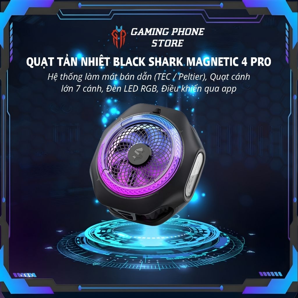 Quạt Tản Nhiệt Black Shark Magnetic 4 Pro