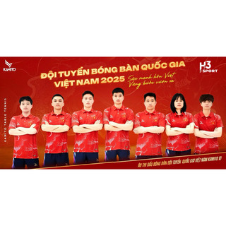  Áo Thi Đấu Bóng Bàn Đội Tuyển Việt Nam Kamito V1 