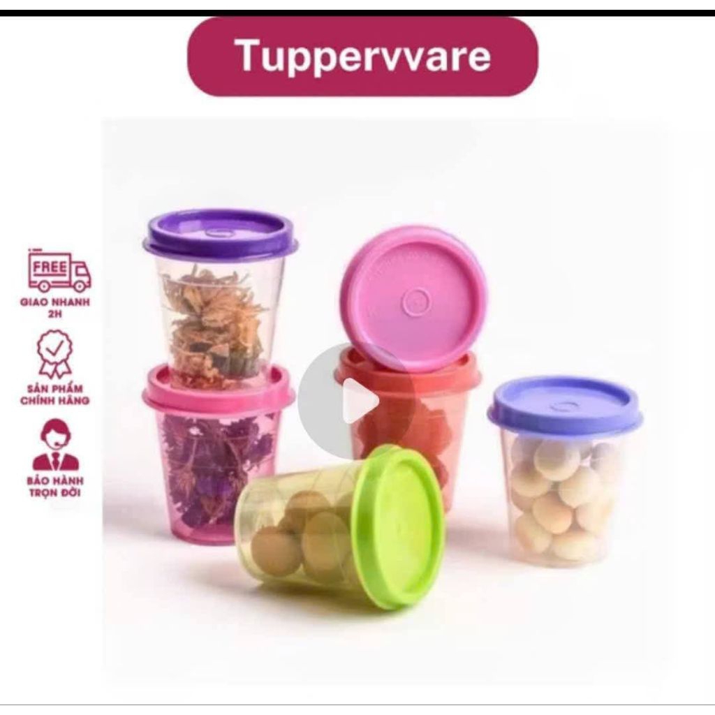 Combo 10 hũ tupper chính hãng 60ml l