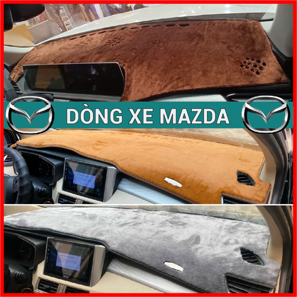 Thảm Taplo nhung lông cừu xe MAZDA