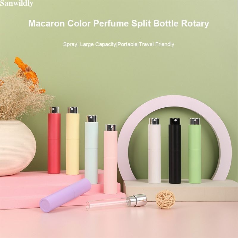 Chai xịt du lịch cầm tay Macaron Color Perfume Bottle Splitable Spray Bottle Rotary Telescopic