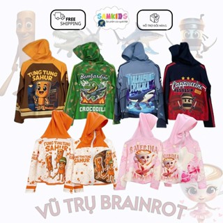 Áo Khoác Chống Nắng TUNG TUNG SAHUR Cho Bé Trai và Bé Gái