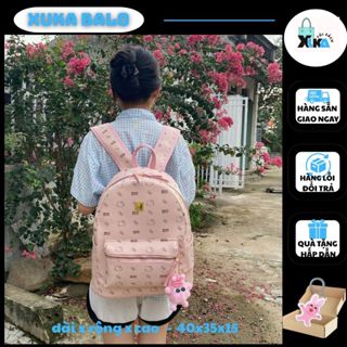 [SẴN HÀNG]balo đi học hoạ tiết kitty đáng yêu quai to siêu hot kiểu dáng thời trang vừa a4 vừa laptop