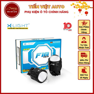Xlight F10 New 2025 - Bi gầm ô tô quốc dân thế hệ thứ 2, công suất 45/55W, nhiệt màu 4800k(giá 1 cặp)