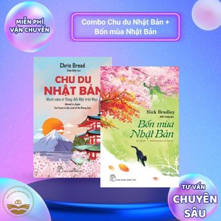 Sách - Combo Chu du Nhật Bản + Bốn mùa Nhật Bản