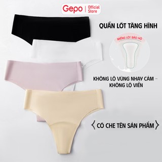 Quần Lót Không Viền Chữ Y Dành Cho Nữ Phù Hợp Mặc Quần Ôm Body,Legging, Mặc Tập Gym, Yoga Gepo