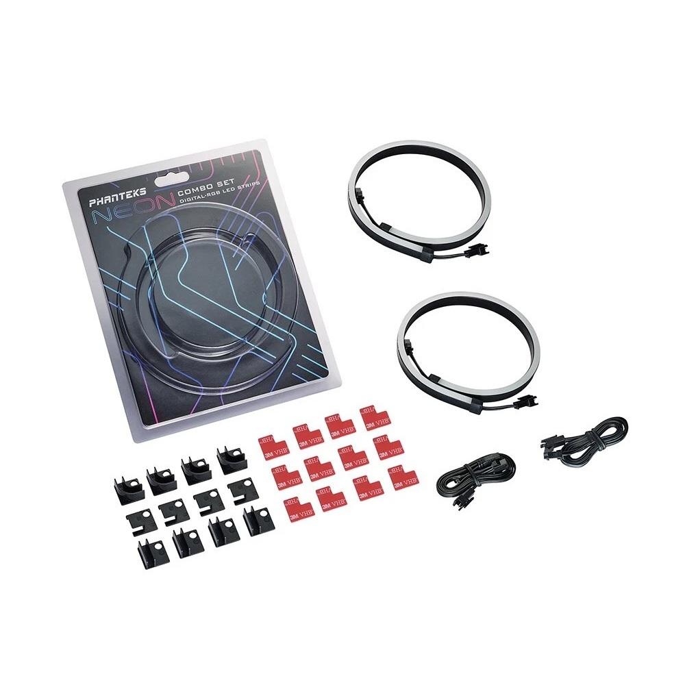 DÂY LED PHANTEKS Neon DIGITAL LED STRIP COMBO (2x40CM)