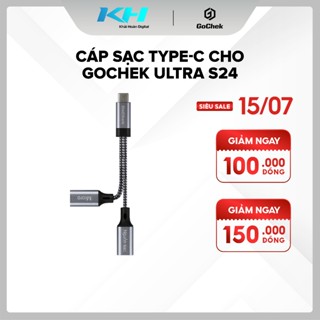  Cáp chuyển đổi hỗ trợ sạc và kết nối mic GoChek Ultra S24 Phone Usb 