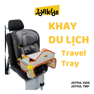 [Chính hãng] Jovikids Travel Tray - Khay Du Lịch Cho Các Bé - Nhiều Ngăn Đựng Đồ - Dễ Dàng Vệ Sinh