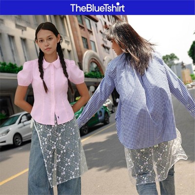 TheBlueTshirt - Váy ren phụ kiện cột dây cá tính cho nữ - Luna Wraparound Skirt - Women
