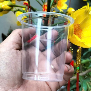 Ly nhựa trơn pp 200ml  ( 1 cây 50 cái)
