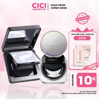 Combo 2 Sản Phẩm CARSLAN Phấn Phủ 8g và Phấn Nén 8g Giúp Lớp Nền Lâu Trôi,Chống nước