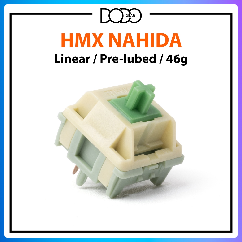 Switch HMX Nahida 5 PIN Linear 46g công tắc bàn phím Switch HMX Nahida DoDo Gear