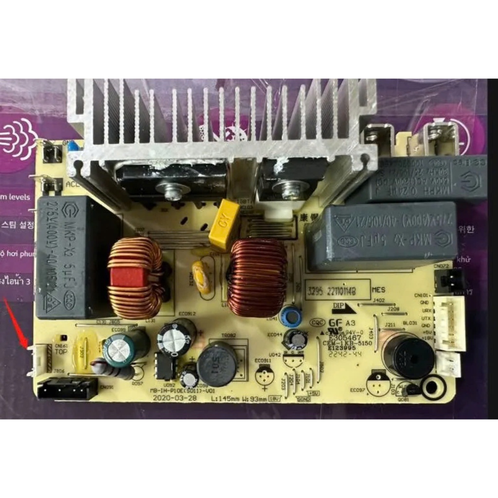 Bo mạch nồi cơm IH Toshiba RC-18IX1PV